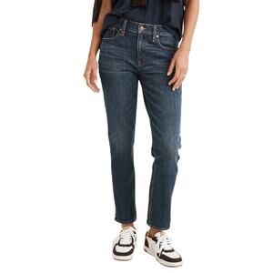 Madewell Jeans Tomboy Straight Leg in Callan Wash‎ Dark Size 28